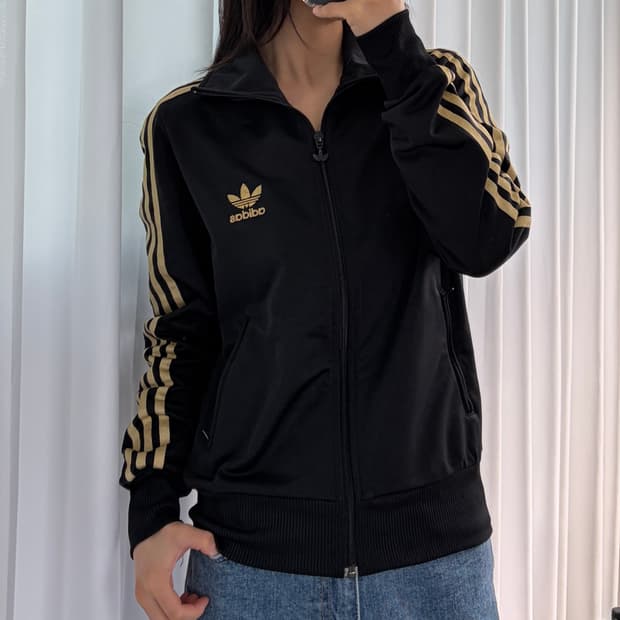 [M]아디다스 파이어버드 검골 골드 트랙탑 져지