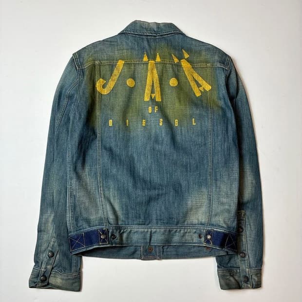 디젤 00's JAA 워시드 데님 자켓 PN8342
