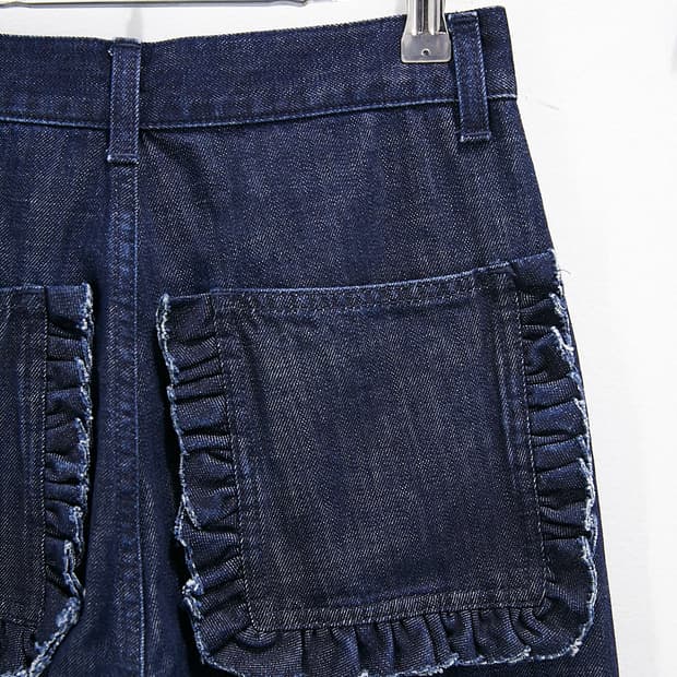 Back Pocket Detail Denim Jeans