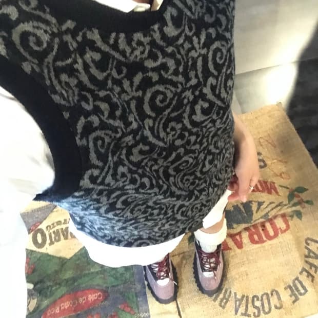 Number Nine knit vest