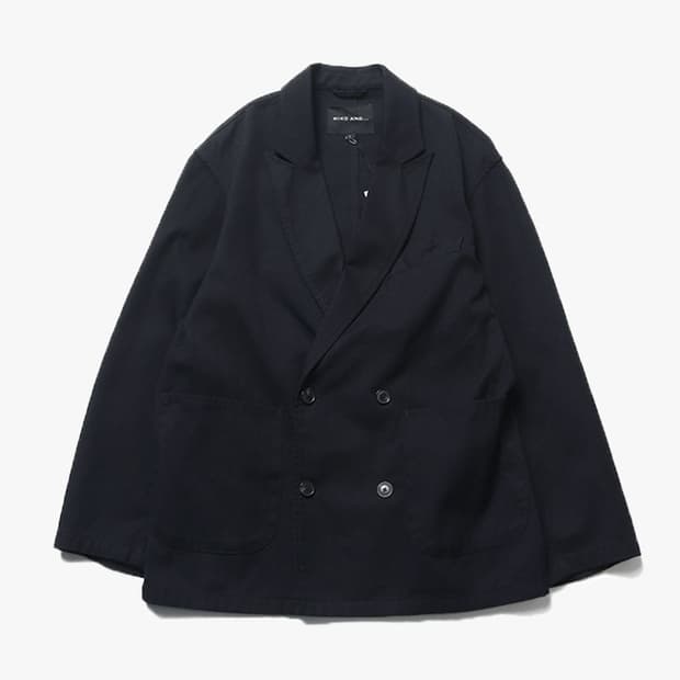 NIKO AND - HOPSACK DOUBLE JACKET