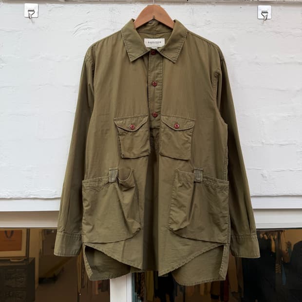 Eastlogue 이스트로그 포켓 트래킹 셔츠 올리브 M