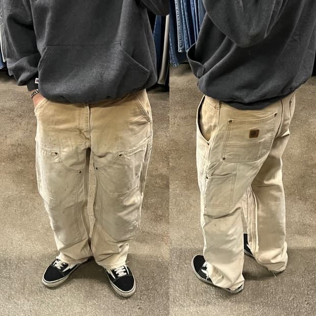 Carhartt 더블니 워크 팬츠 (32“)