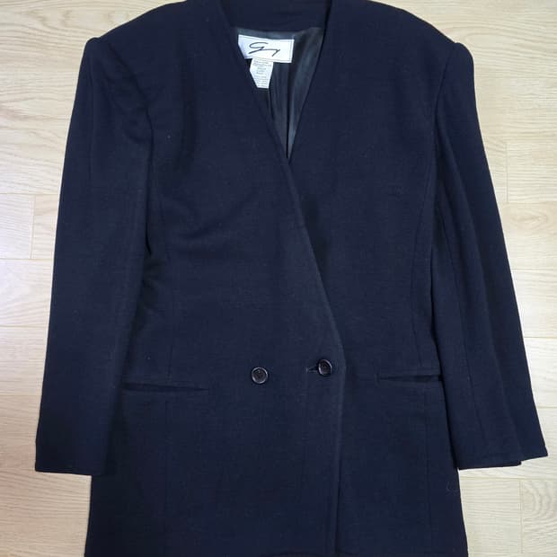 Genny 제니 싱글 브레스티드 울 블레이저