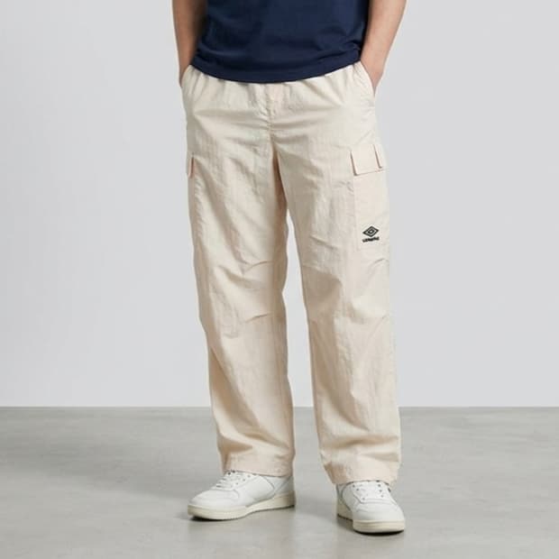[32]엄브로 와이드 파라슈트 카고 바지 (새상품)