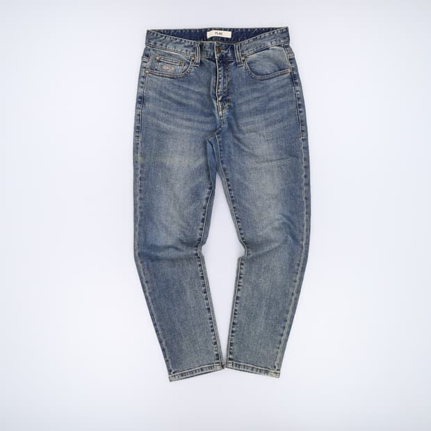 31 플랙 일자 데님팬츠 0430H