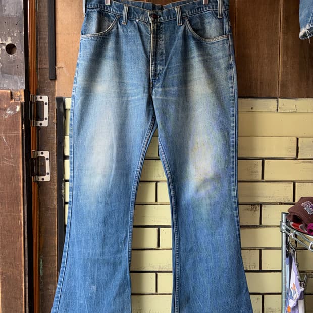 70s Levis 646 Bell Bottom Denim