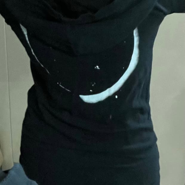 00:00:mm 일본 구제 블랙 후드집업 원피스