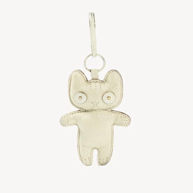 노울스 x 미스 식스티 25fw TURVY 키링/백참_크림