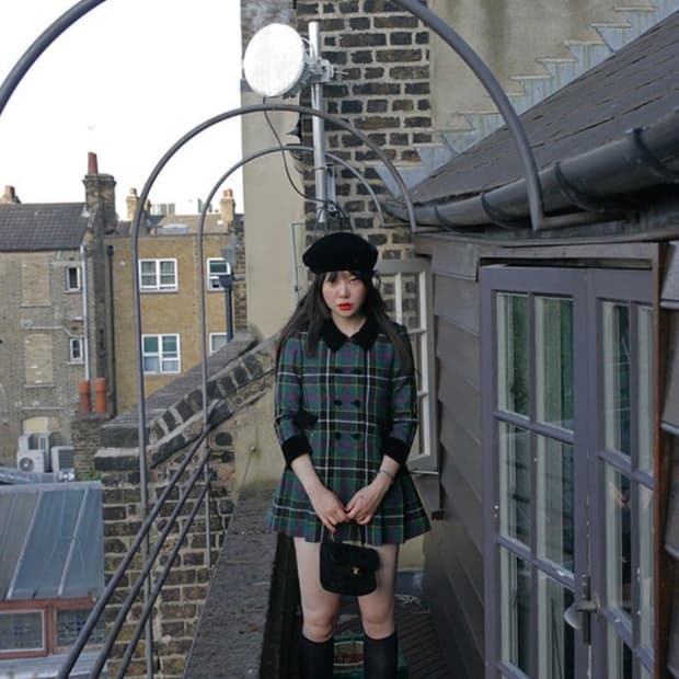 프레클 해리스 트위드 자켓