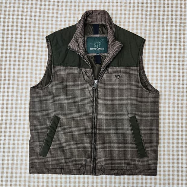 헨리코튼 경량패딩 베스트 조끼 남자100