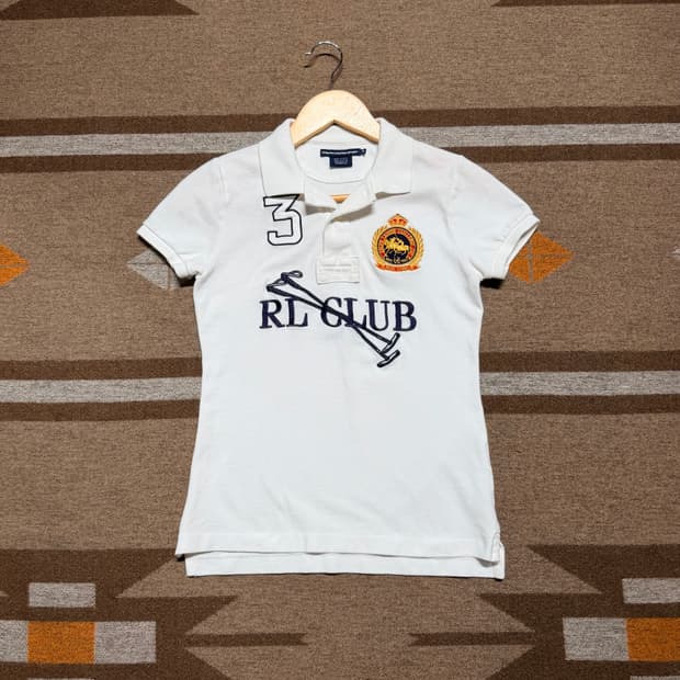 폴로랄프로렌 여성 RL CLUB 반팔 카라티 s 치프키프