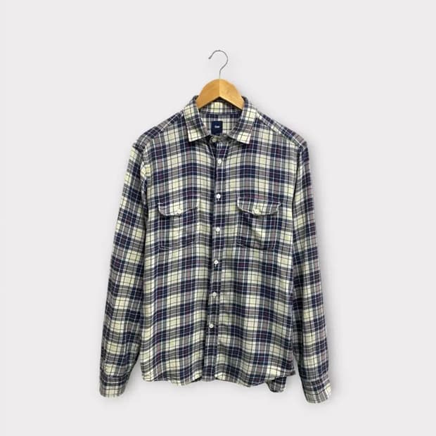 갭 Gap 체크 셔츠 S