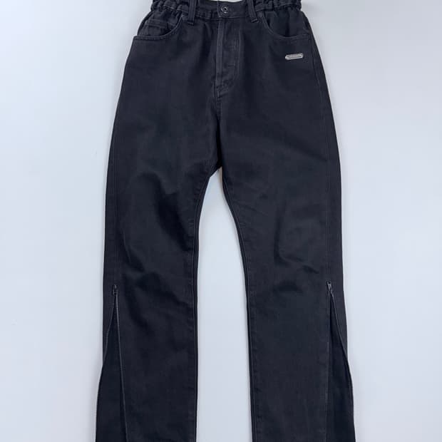 오프화이트 버질아블로 18시즌 지퍼 데님팬츠