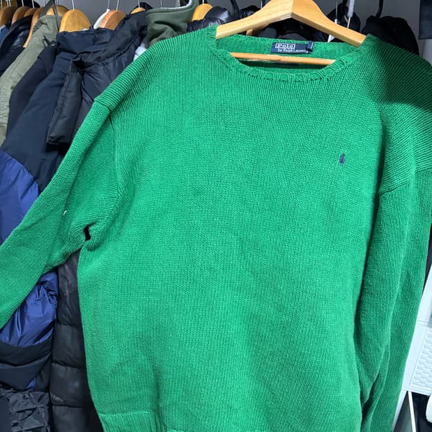 폴로 니트 XXL