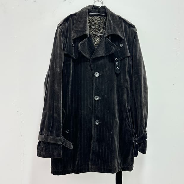 Growth by In The Attic stripe fur velvet