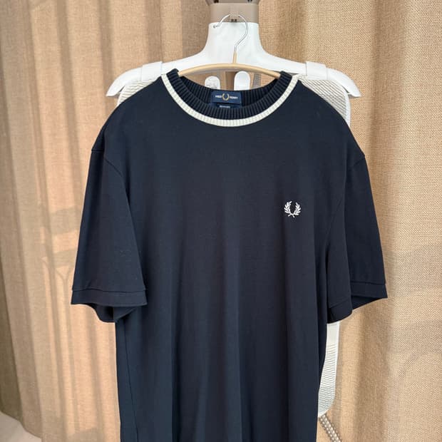 프레드페리 남성 반팔 티셔츠 L사이즈(105)