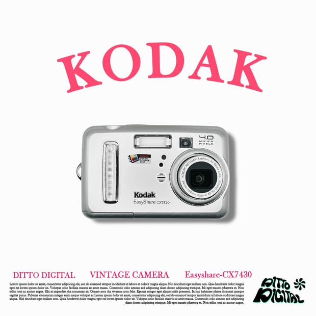 Kodak easyshare cx7430디카