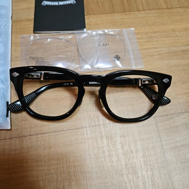 크롬하츠 로드시클 BK 블랙/실버