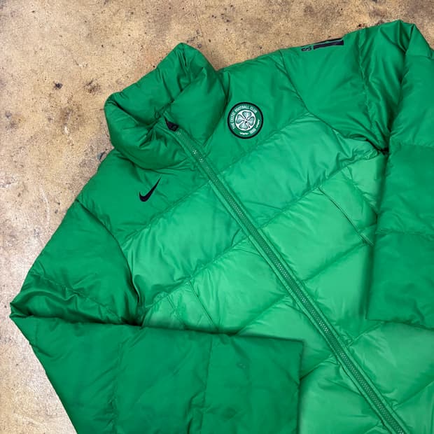 [정품/85,xs] 나이키 셀틱 FC 그린 패딩 점퍼 b18