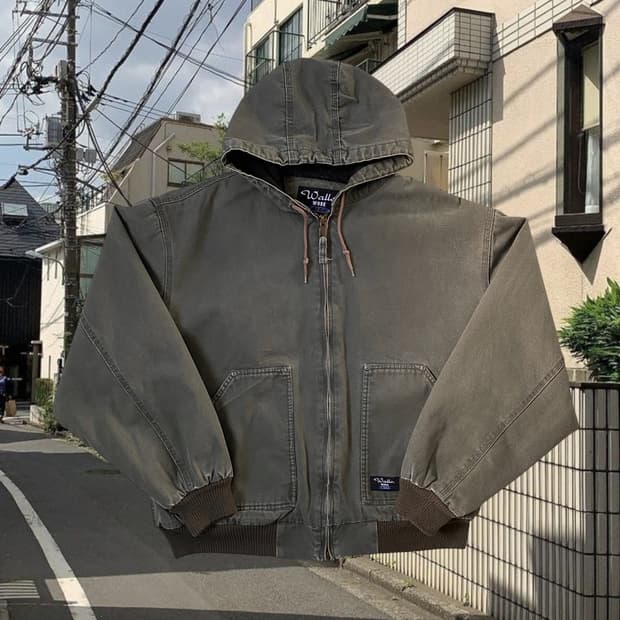 왈로 워크 웨어 후디드 워크자켓 (Man 3XL) AB1809