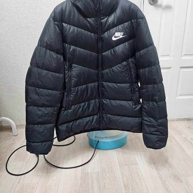 (105)XL ☆초대장급☆ 나이키 다운필 윈드러너 [블랙] 덕다운패딩