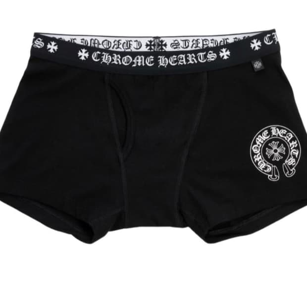 (새상품) 크롬하츠 복서 브리프 블랙 S