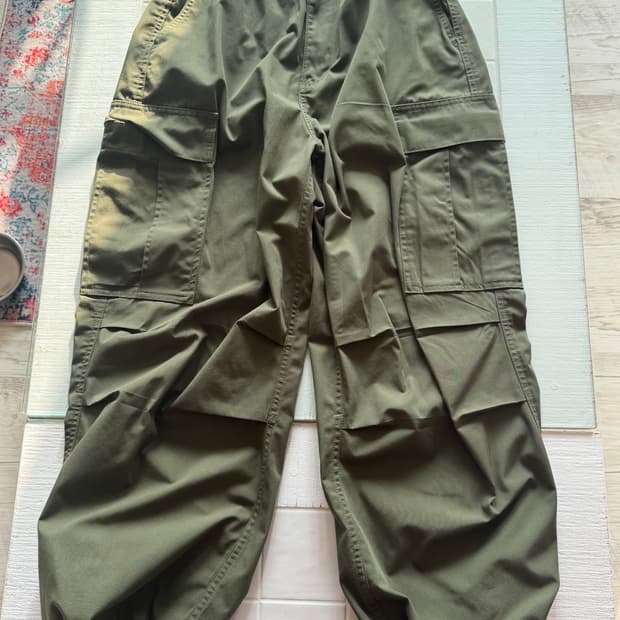 GU 슈퍼 와이드 카고 팬츠