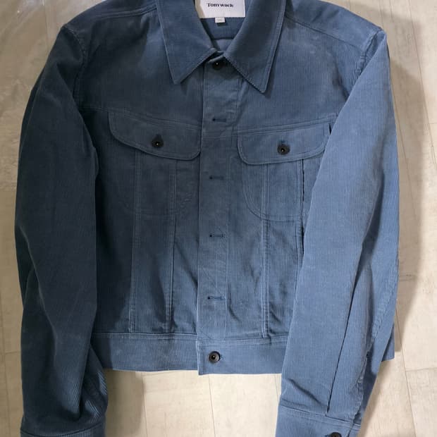 토니웩 코듀로이 트러커 자켓 L