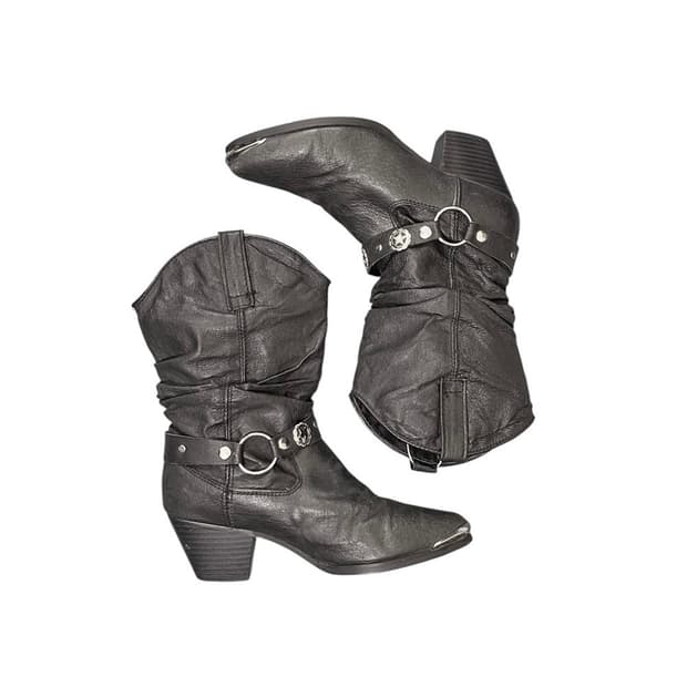 WESTERN HARNESS BOOTS