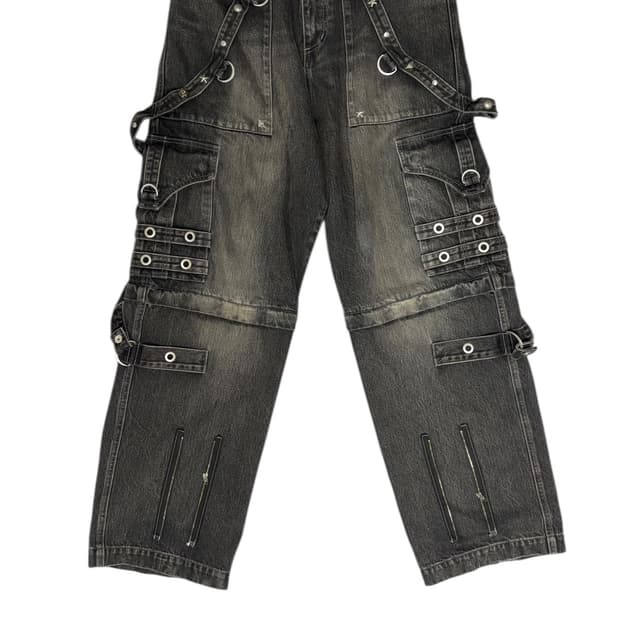 발렌시아가 레이버 데님 흑청 29