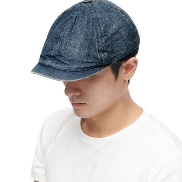 더블알엘 RRL 데님 뉴스보이캡 헌팅캡