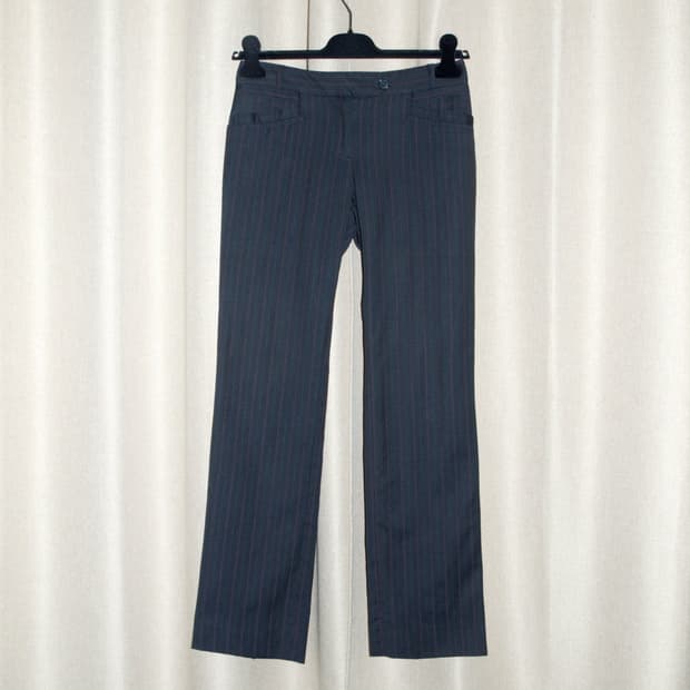 Stripe Wool Pants