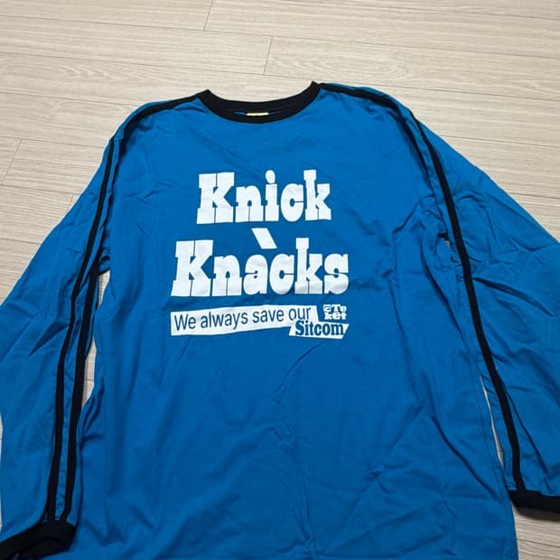 테켓 롱슬리브 블루 L