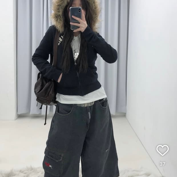 선가든파티 빈티지 아베크롬비 울프죠 코디세트