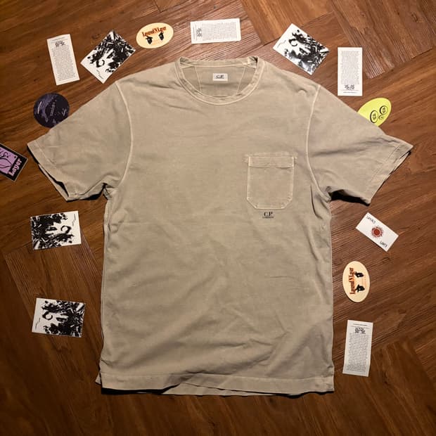 CP COMPANY 22 GARAMETS STITCH TSHIRTS