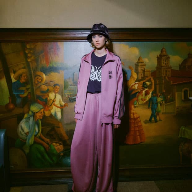 니들스 x 타나카 카에 HD 팬츠 핑크 XS