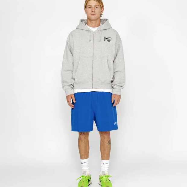 나이키 x 스투시 워터 쇼츠 하이퍼 로얄 (FZ5761-405)