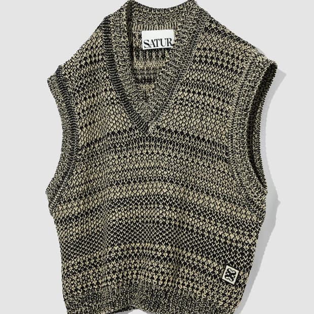 세터 내추럴 메시드 베스트 선셋 블랙