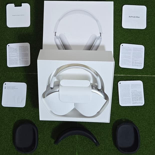 에어팟 맥스 실버 새상품급 풀박(무료배송)