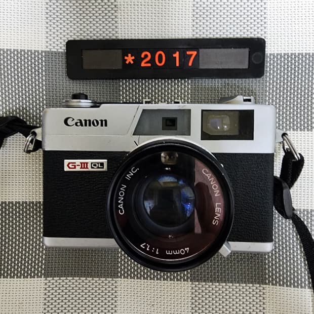 캐논 G3 캐논넷 QL 17 필름카메라
