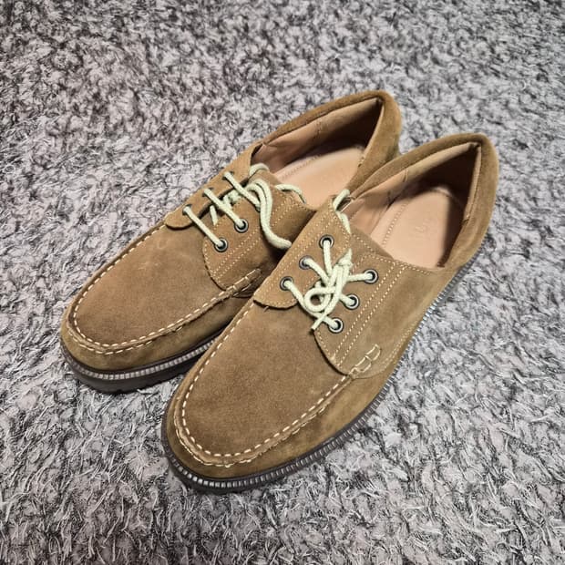 자라 레더 보트슈즈 44size
