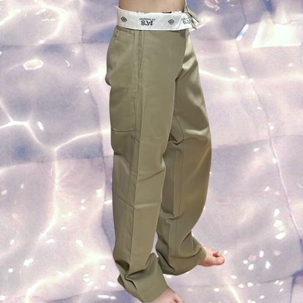 디키즈 874 베이지 치노 팬츠 32