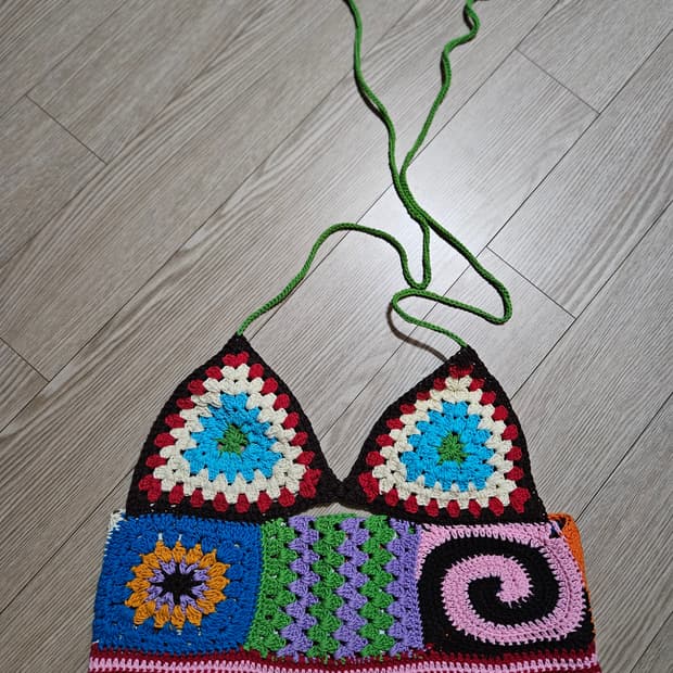 앤더슨벨 니트 크로쉐탑