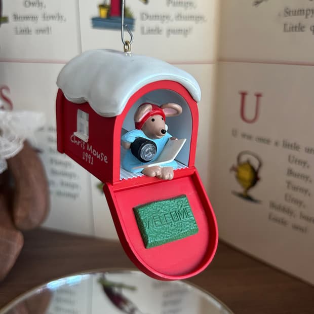 1991년 빈티지 오너먼트 크리스마스 소품 