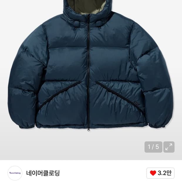 네이머클로딩 CITY SHIELD DOWN PARKA