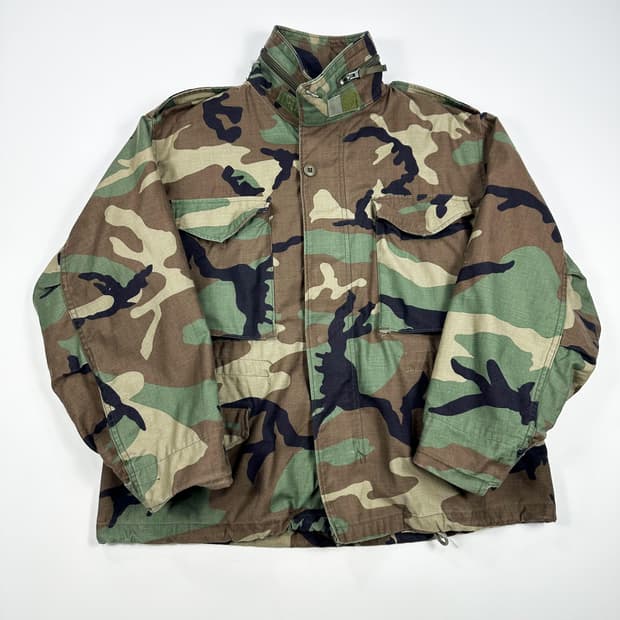 아메리칸 어패럴 미군 복각 m-65 필드자켓 실측M