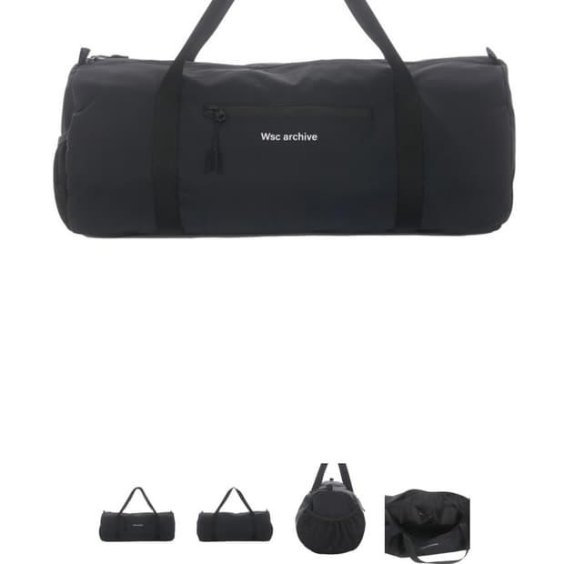Wsc archive Essential barrel bag 001