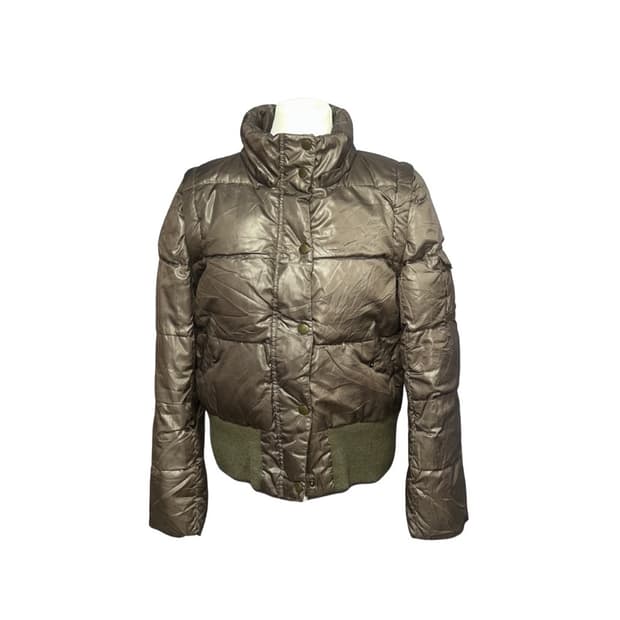 Y2k Brown padding 브라운 패딩(조끼)