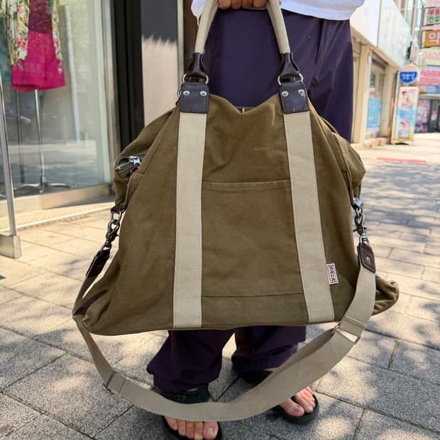 Hanpu Kobo Vintage Canvas Tote Bag
